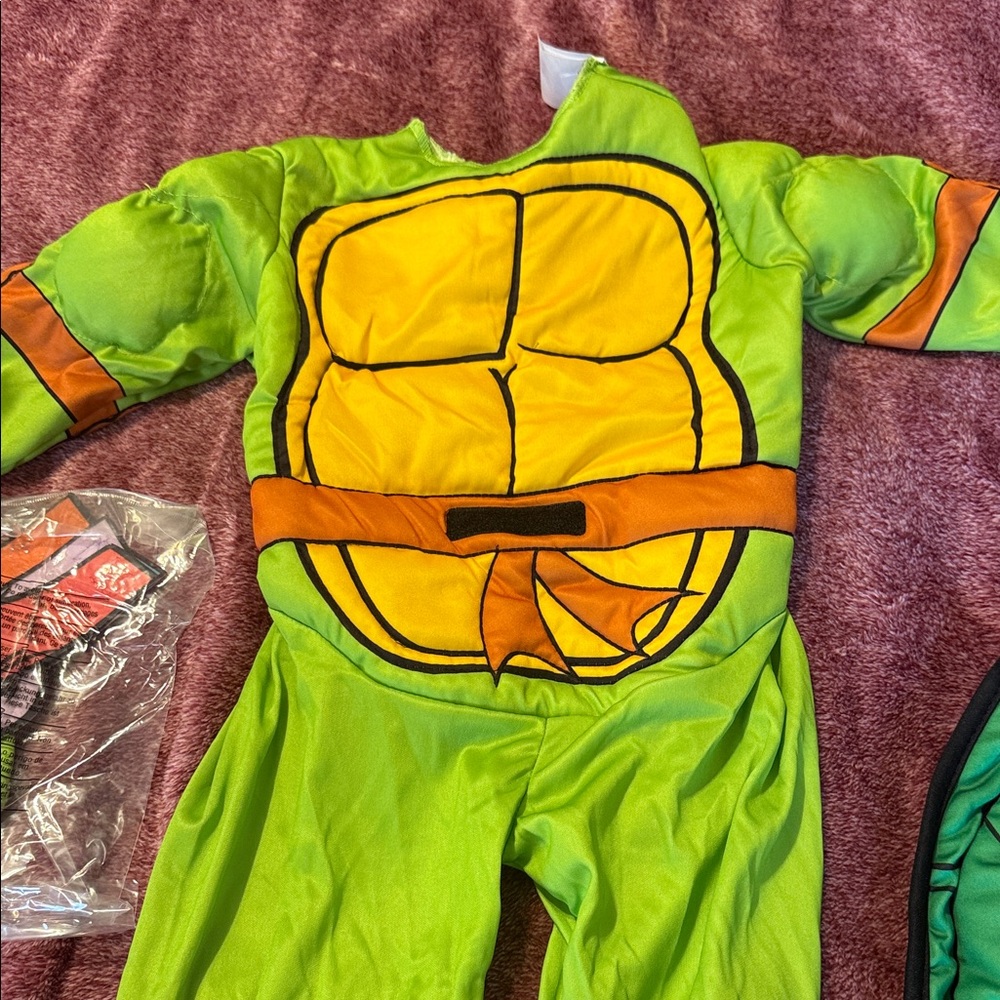 Teenage Mutant Ninja Turtles Costume - Green and Yellow - Picture 4 of 6